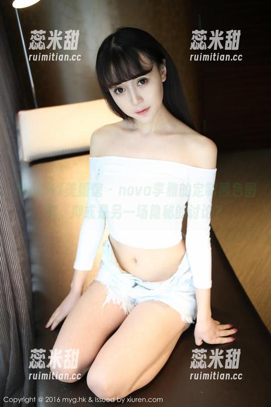 MyGirl美媛馆-nova李雅 MyGirl美媛馆 - nova李雅的定制黑色图集,抑或是另一场隐秘的讨论?