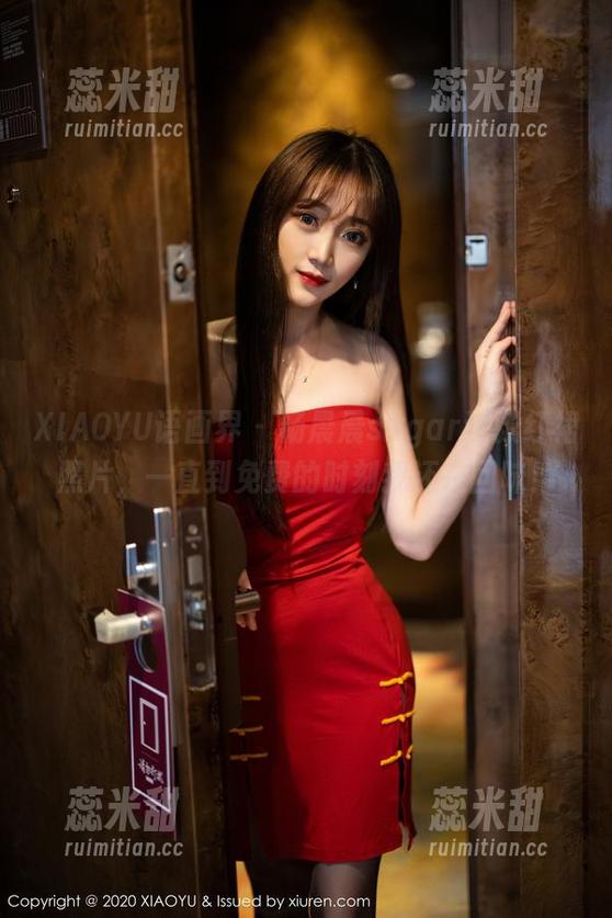 XIAOYU语画界-杨晨晨sugar XIAOYU语画界 - 杨晨晨sugar这张红裙照片,一直到免费的时刻我还在回味!