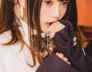 喵糖映画 – 当蠢沫沫穿上全套校服，风格大变带图片哦！