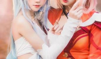 观看桜桃喵的写真，水滴慢慢滑落，我心也随之荡漾