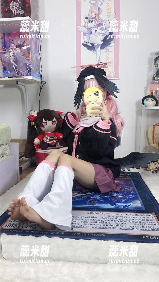 白栎Shirly 今天我就是那道制服风景线,白栎Shirly带你cos成精!