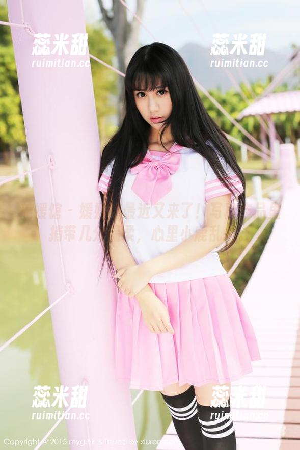 美媛馆 - 媛媛酱最近又来了！写真作品里捎带几分温柔，心里小鹿乱撞。